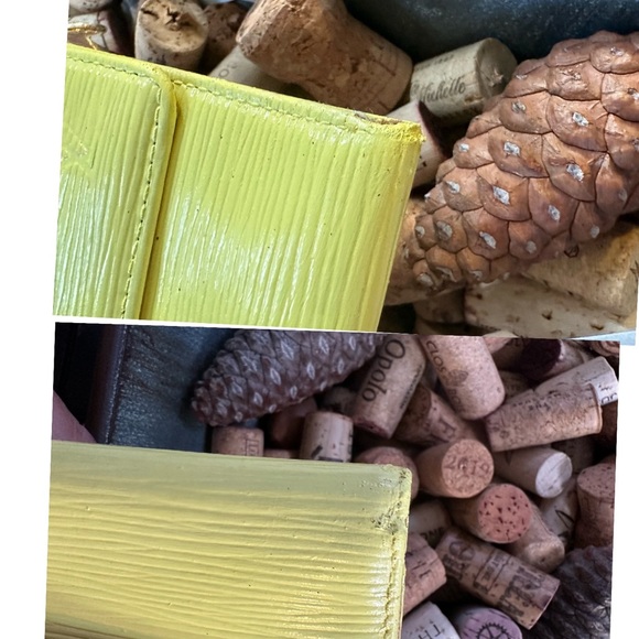 Louis Vuitton Epi Porte Tresor International Leather Trifold Long Wallet & Chain - Picture 9 of 16